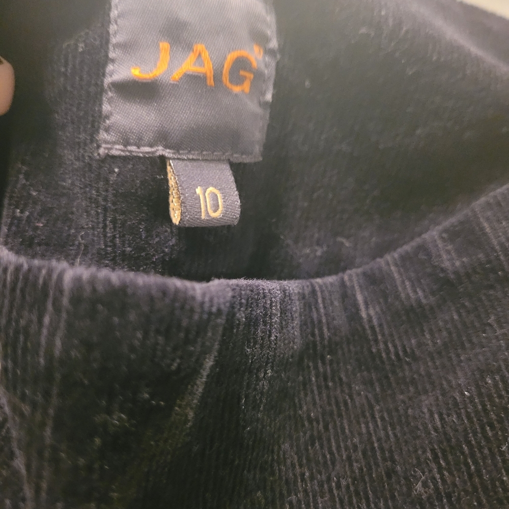 JAG black corduroy leggings, size 10 - Picture 7 of 11